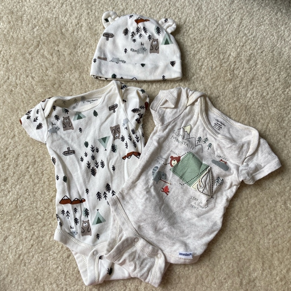Gerber newborn camping set